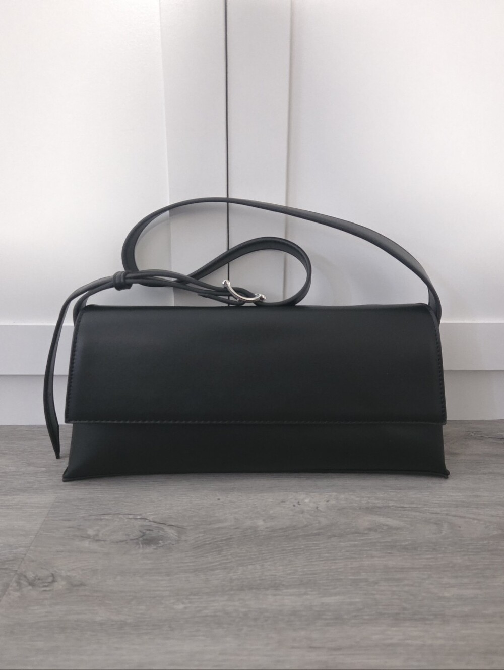 Madison West Black Shoulder Bag